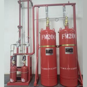 China Outdoor FM200 Fire Suppression System Gaseous With Rapid Activation factory