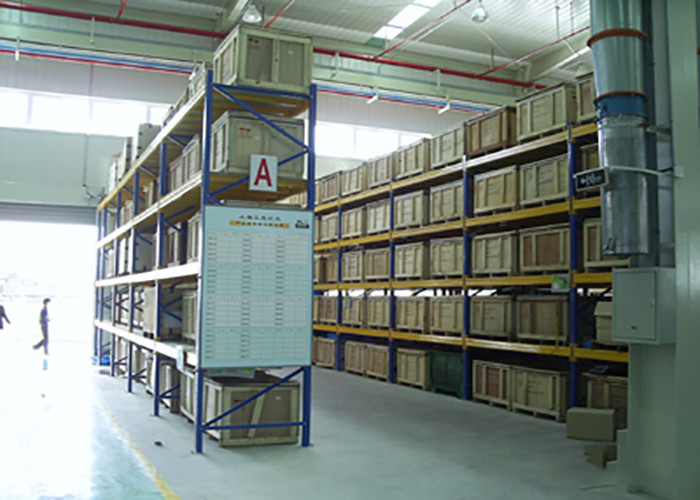 Steel Heavy Duty Storage Shelving , Cold Warehouse Industrial Pallet Racking
