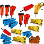EB155 EB165 Concrete Hydraulic Breaker For 28-45 Tons Excavator Hydraulic Jack