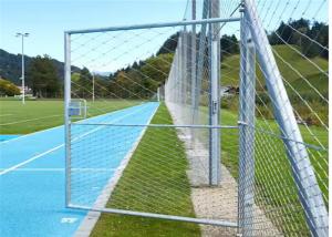 China Stainless Steel Wire Rope Mesh Net Knotted Type Aviary factory