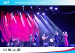Waterproof P7.62 Flexible Led Curtain Display , Stage Backgrond Led Screen