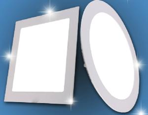 China 18W flat square round panel light led new product 200mm hole size high effective factory