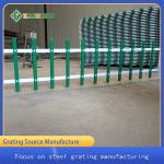 Zinc Alloy Bending Community Park Lawn Garden Edging Fence U Shaped