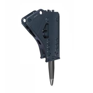 China Right Angle Triangle Excavator Rock Hammer For 3 Ton Mini Excavator factory