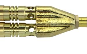 China Double Brass Tube 1300 C 15cm Handheld Kitchen Torch factory