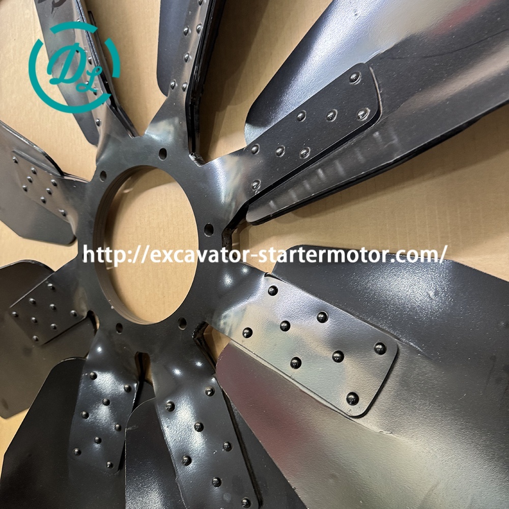 SA6D140E Fan Blade 600-645-7120 Excavator Engine Part