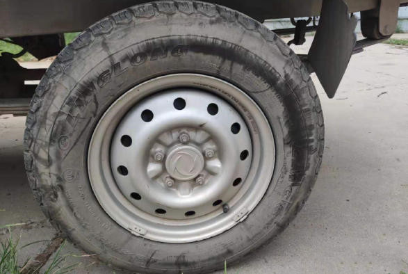 Dongfeng Brand 6 Wheels Light Cargo Truck 102HP For Africe Used Mini Dump Truck
