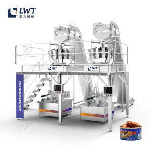 China Canned Fish Production Line Custom Processing Filling Packaging Machines factory