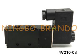 China 4V210-08 Airtac Type Pneumatic Solenoid Valve 5 Way 2 Position G1/4'' 24VDC factory