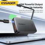 ESSAGER ES-CD48 Series 2 Ports 45W Type C Quick USB Fast Charger