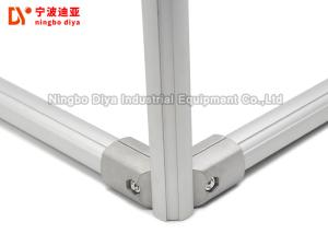 China Multi Lean Tube Connector Outer Type Zinc Plated Joints And Connectors factory