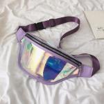Fashion Laser Waist Bag Transparent All-Match Bag New Waist Bag Ins Women'S