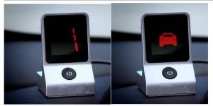 China 720P LDWS Dash Cam / Forward Collision Warning System Smart Phone Warning factory