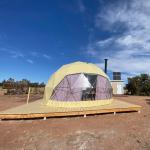 Full Accessories Desert Geodesic Dome Tent Wind Resistant 4 Season Resort House