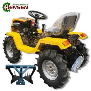 China CE Approved Convertible Diesel Mini Tractor With Wheat Seeder factory
