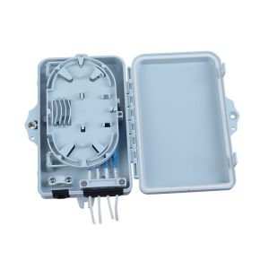Fiber Optical Splitter ABS Fibre Optic Cable FTTH Termination Box 4 Cores Fiber