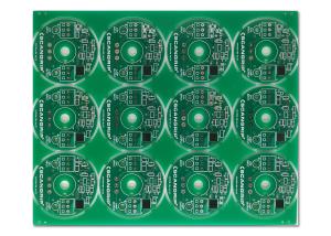 China Green Soldermask Double Sided PCB 1oz HASL 35um FR4 For Power Supply factory