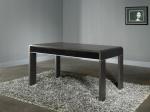 Modern Dining Room Furniture,Walnut Wood/White High Glossy Dining Table