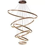Modern Chandelier Large Led Pendant Light Fixture Luxury Acrylic Adjustable