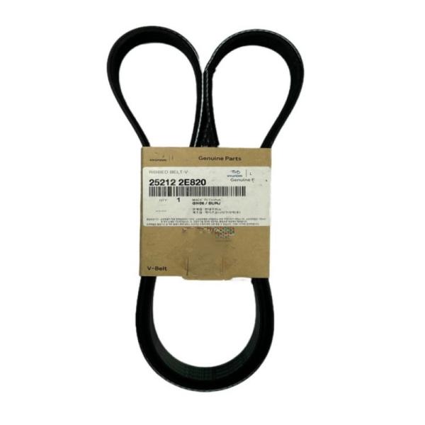 Brand New V-Ribbed Belt 252122E820 Fan Belt 25212-2E820 for HYUNDAI KIA 1.8L 2