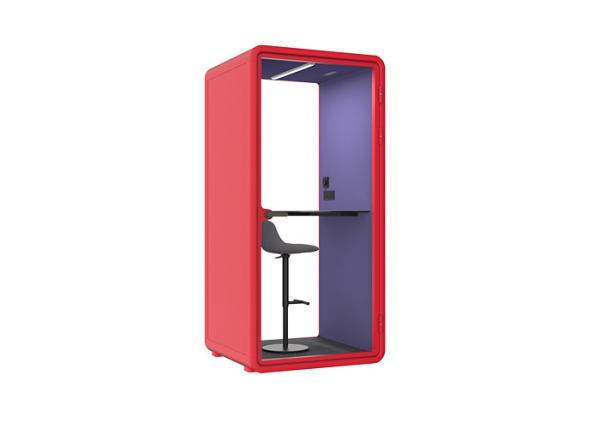 Easy Install Phone Room Sound Reduce Single Person Calling Booth Office Employee