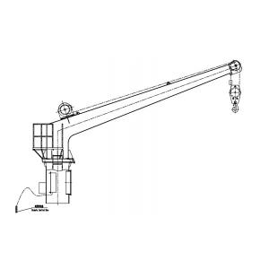 China 50tons Marine Electric Crane factory