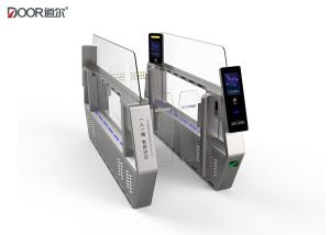China High Security Immigation / Airport Turnstile With Servo Motor Silver Color factory