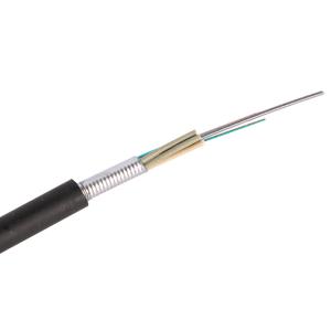 China Outdoor Single Mode G657 Fiber Optics Cables GYTA 4 Core factory