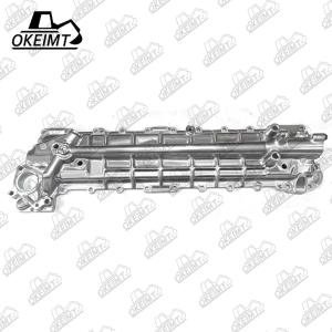 China Excavator 6HL1 Oil Cooler Cover For Isuzu Engine Parts Machinery factory