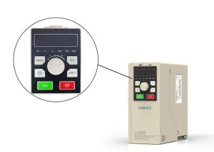 China FCC 0.75KW 1HP Variable Frequency Inverter 50HZ 60HZ Gray Color factory