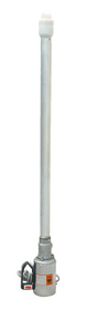 Portable electronic oil drum pump