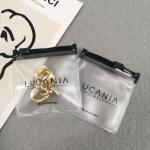 PVC Custom Jewelry Zipper Bags Available in Various Sizes
