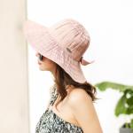 AK17593 fashion sunny beach foldable summer straw hats for womens in stock ,