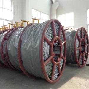 China Stringing Overhead Line Tool 15mm Anti Bursting Steel Wire Pilot Rope String factory