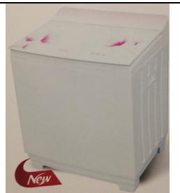 China 10kg twin tub washing machine factory