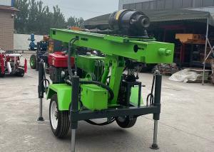 China 2.5T Trailer Mounted Water Well Drilling Rig factory