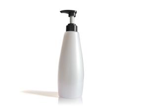 China 800ml Large Capactity Plastic Cosmetic Bottles For Shampoo Products Silkscreen Surface factory