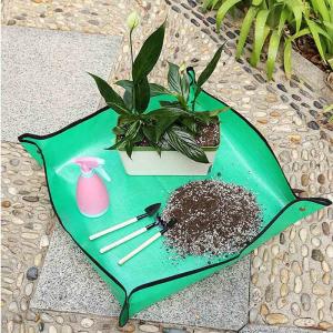 China Waterproof Indoor Outdoor Plant Repotting Mat Transplanting Indoor Succulent Potting Mat Portable Gardening Mat factory