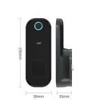 Wi-Fi Door Lock Fingerprint Wi-Fi Smart door Lock Smart lock Fechadura Digital