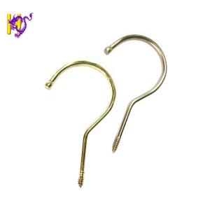 China RoHS Zinc Electroplating S Shaped Steel Hooks For Furniture factory