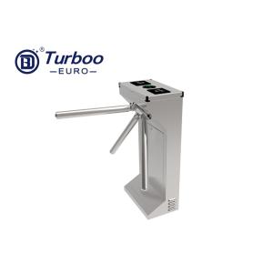 China SUS304 RFID Tripod Turnstile Gate Three Arm Semi Automatic Systems Turnstiles factory
