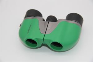 China Girl Folding Small Porro Binoculars , Lightweight 5x15 Green Small Binoculars For Birding factory