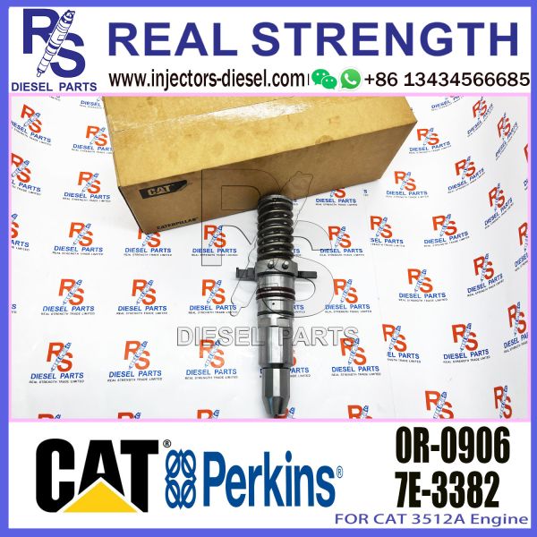 C-A-T 3512A common rail injector 6I-3075 7E-3382 9Y-1785 7C-4184 10R3053 9Y-0052 61-4357 0R-1759 7C-4184 0R-0906 engine
