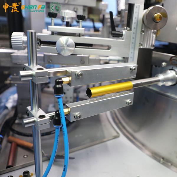 Electronic Cigarette Rod Automatic Servo Screen Printing Machine For Metal And