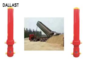 China Long Stroke Single Acting Hydraulic Cylinder Multistage Inner Diameter 60 For Truck factory