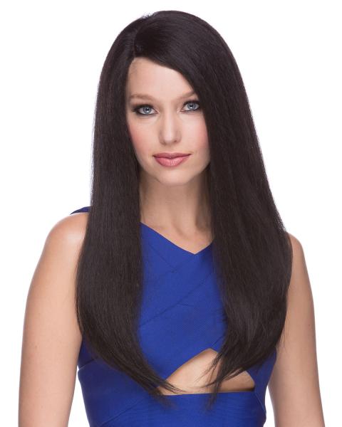 Lace Front Synthetic Wigs Heat Resistant Natural Hair Line Kinky Straight