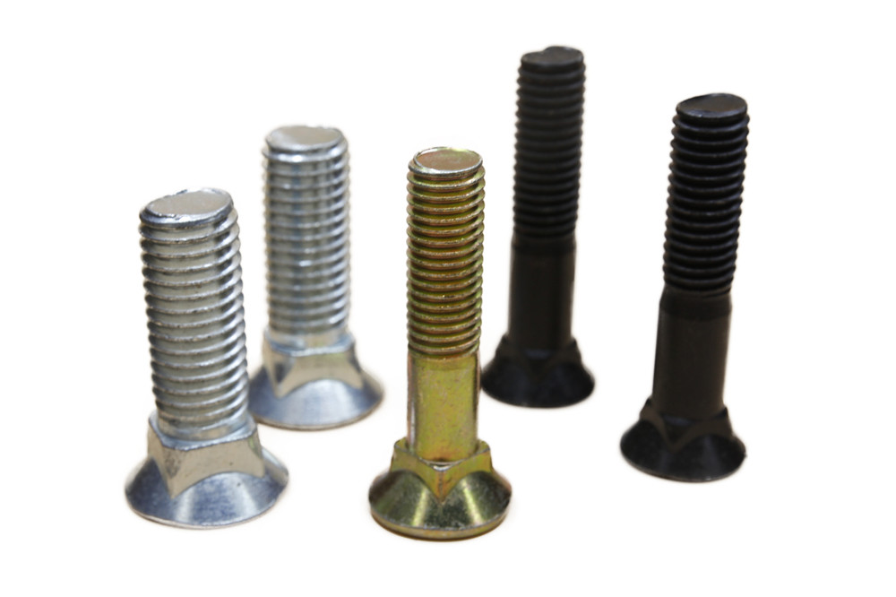 Wholesale Black Zinc Yellow Plated Galvanized Inch size Class 4.8/6.8/8.8/10.9 Plow bolt