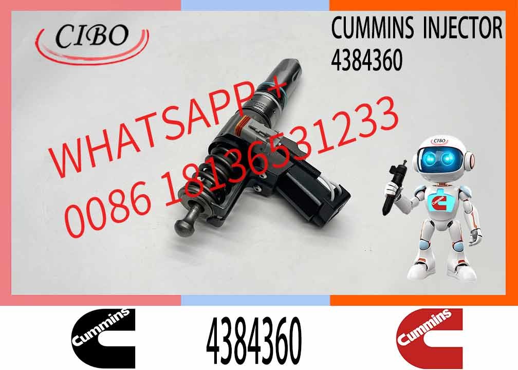 4384360 Popular Injector The Ideal Choice for Diesel Engine Fuel Common Rail Injectors