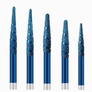 China CNC Stone Brazing Carving Tools Diamond Tool for Stone Relief factory
