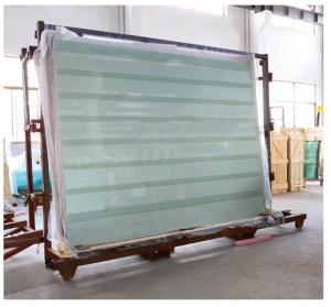 China Laminated Glass Panels / Tempered Safety Glass with Printed Stripes or Dots factory